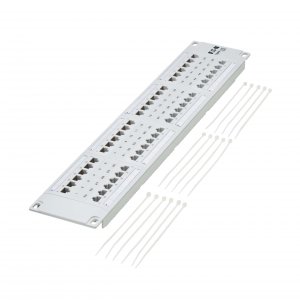 Tripp N252-P48-WH Cat6 Patch Panel 48-port 4ppoe