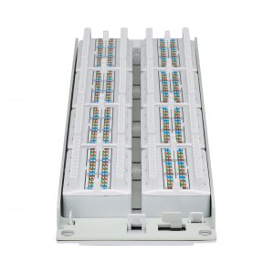 Tripp N252-P48-WH Cat6 Patch Panel 48-port 4ppoe