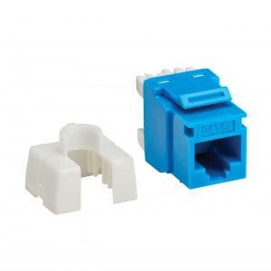 Tripp N238-025-BL-6A Cat6 Keystone Jack 4ppoe Comp