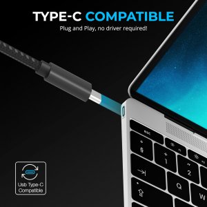 Sabrent HB-3A4C Usb-c Hub 7-port 20w