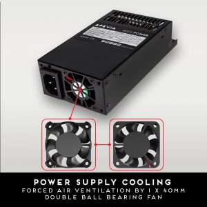 Apevia ITX-PFC400W 400w Fully Modular Mini Itx Power Supply