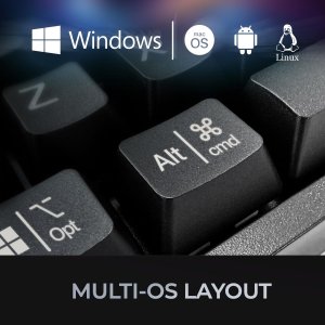 Adesso AKB-610UB Mechanical Keyboard Wcopilot