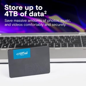 Crucial CT4000BX500SSD1 Ssd  4tb Bx500 2.5inch 7mm Retail