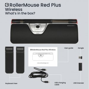 Contour CDRMRED10210 Rollermouse Red Plus