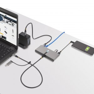 Startech 5G2A1SGBB-USB-C-HUB Usb-c To 2-port Usb 5gbps Type