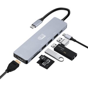 Adesso AUH-4025 Usb C 7 In 1 Docking Station