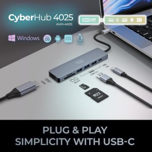 Adesso AUH-4025 Usb C 7 In 1 Docking Station