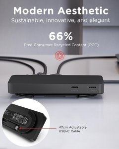 Lenovo 40B90000US Dual Display Dock No Adapter