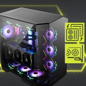 Msi PANO100LPZ Cs Mag Pano 100l Pz Mid Tower Atx Matx Mini-itx Tg Blac