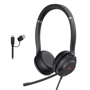 Yealink 1308140 Uh37 Dual Teams Usb-c A Headset - Retail