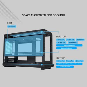 Lianli A3X.US Lian Li A3x.us Compact Matx Case With Radiator Support