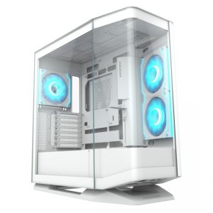 Cougar FV270 RGB WHITE Fv270 Rgb White E-atx Mid Tower Case