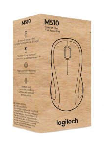 Logitech 910-006030 M510 Comfort Plus Graphite