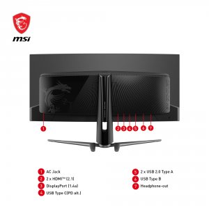 Msi MAG341CQPXQDOLED Mn Mag341cqpxqdole 34 Qd-oled Uwqhd 3440x1440 21: