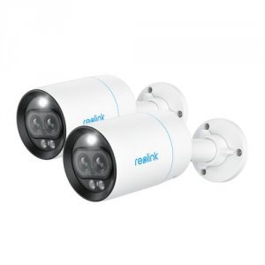 Reolink NVC-B4KDL2PK 4k Dual Lens Poe Bullet Camera 2 Pack