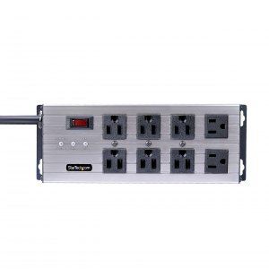 Startech 8N515S12-POWER-STRIP 8port Industrial Power Strip