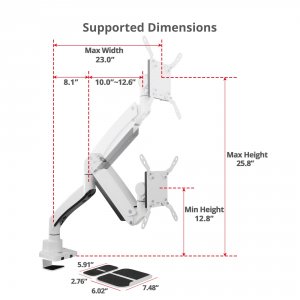 Siig CE-MT3Z11-S1 Ac Ce-mt3z11-s1 Ultra Heavy Duty Single Monitor Arm 