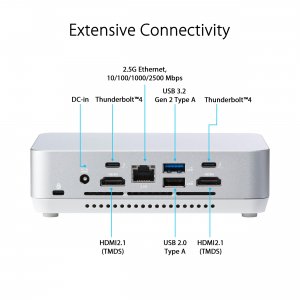 Asus RNUC14RVSU50000UI Sy  Nuc 14 Pro+ Ultra 5 125h No Ram Storage Os 