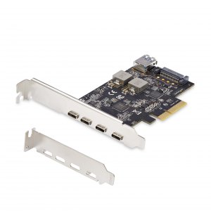 Startech PS4C3IA3-USB-C-CARD Cc Ps4c3ia3-usb-c-card 5pt Usb Pcie Contr