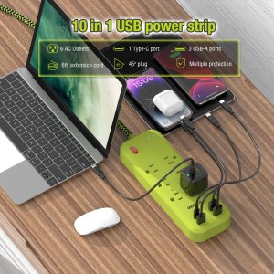 Omnibar OMN-PSK-XPUSB-3 O16-000018 Plus Surge Protector With Usb Ports