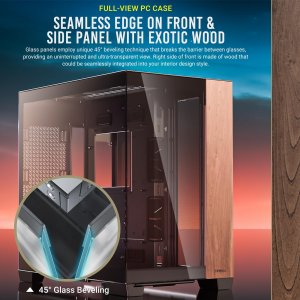 Antec C8 WOOD C8 Wood Full-tower E-atx Pc Case With Type-c