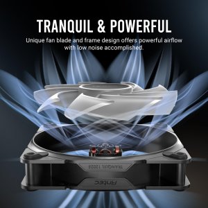 Antec TQ 12025 ARGB Tranquil 120 Argb Pwm Case Fan - 120mm