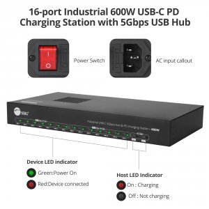 Siig ID-US0B11-S2 16port Usbc Pd Charging