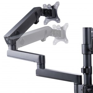 Startech 3MP2AG-MONITOR-ARM Triple Monitor Desk Mount - Up