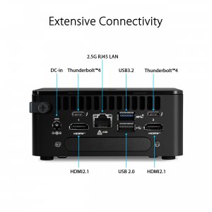 Asus RNUC13ANKI3048CUI Arena Canyon  Nuc 13 Pro