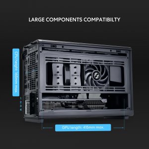 Lianli A3- MATX-WD BLACK Lian-li Cs A3 Black Mini Tower Microatx Case