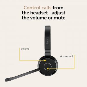 Jabra 6693-839-409 Evolve 65 Te- Link390a Uc Mono