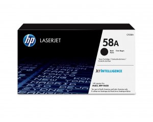 Original Hp HEWCF258A Hp 58a Black Laserjet Toner Cartridge Cf258a