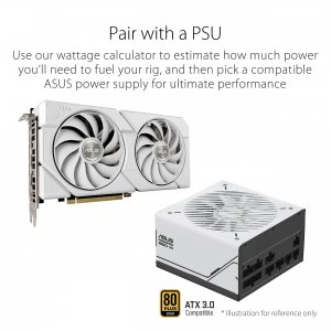 Asus DUAL-RTX4070-O12G-EVO-WHI Vcx Dual-rtx4070-o12g-evo-whi Geforce R