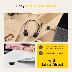 Jabra 9659-470-125 Engage 55 Sestereo, Link400c, Ms, Na