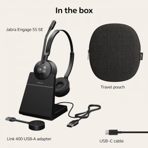 Jabra 9659-455-125 Engage 55 Sestereo, Link400a,ms,stand, Na