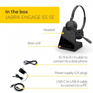 Jabra 9659-553-125 Engage 65 Sestereo, Na