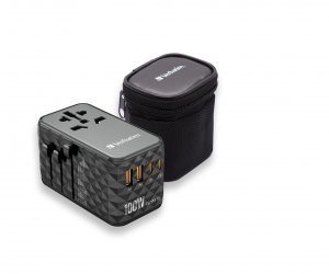 Verbatim 32121 , , Uta-06, Gan Iii, Universal, Travel Adapter, 100w R 