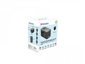 Verbatim 32121 , , Uta-06, Gan Iii, Universal, Travel Adapter, 100w R 