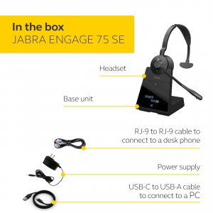 Jabra 9656-583-125 Engage 75 Semono, Na