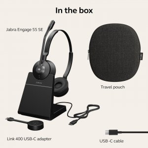 Jabra 9659-475-125 Engage 55 Sestereo, Link400c,ms,stand, Na