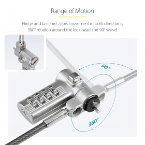 Startech UNIVCS25-LAPTOP-LOCK 25-pack Universal Laptop Lock