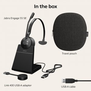 Jabra 9653-455-125 Engage 55 Semono, Link400a, Ms, Stand, Na