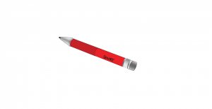 Smart 1031750 Board 7000p Series Replacement Pen Red  Sma-