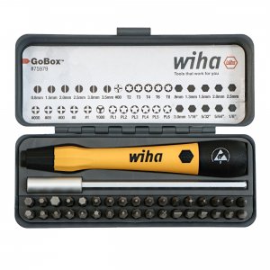 Wiha 75979 Wiha Esd Safe Microbits Set - 36 Piece Go Box