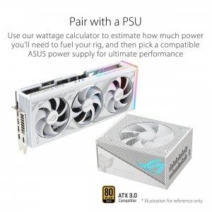 Asus ROG-STRIX-RTX4080S-16G-WH Vcx Rog-strix-rtx4080s-16g-white Geforc