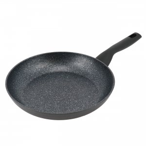 Korkmaz A2947 Nora Granit 2 Liter Aluminum Nonstick Frypan In Black