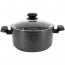 Korkmaz A1343 Ornella Non Stick 11 Inch 8 Liter Casserole With Lid In 