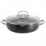 Korkmaz A2958 Galaksi Non Stick 11 Inch 4.5 Liter Low Casserole With L