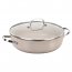 Korkmaz A1854 Granita 2.5 Liter Aluminum Nonstick Low Casserole With L