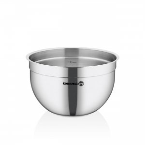 Korkmaz A2778 Gastro Proline 8.5 Quart Stainless Steel Mixing Bowl In 